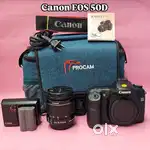 Canon EOS 50D DSLR Camera Kit with EF-S 18-55mm IS Lens.