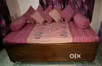 BOX PATTERN SESAME BED