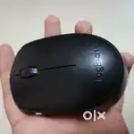 Laptop with keyboard, mouse and cooling pad