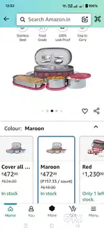 Milton new tifin 3 box