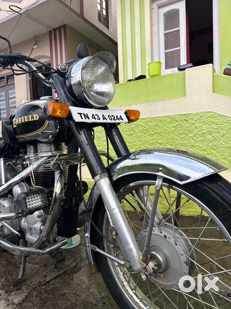 Vintage model left side brake