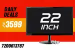 22 INCH MONITOR | WARRANTY 1 YEAR |