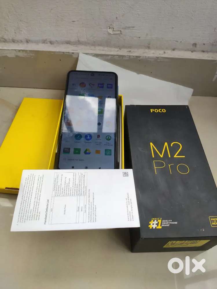Poco m2 pro box phon charger PUBG PHONE BIG SCREEN