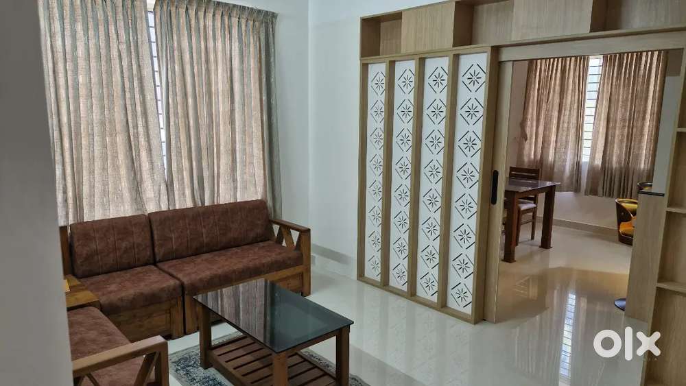 2 BHK Fully furnished 1350sq ft Slightly Negotiable