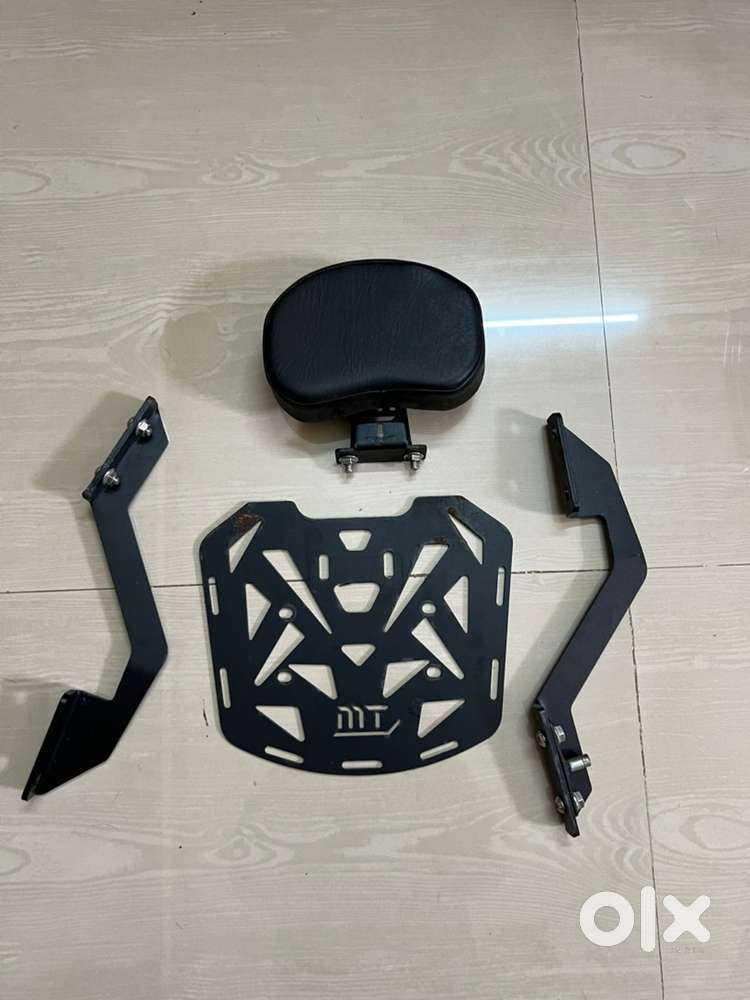 Royal enfield hunter 350. MT back carrier with back rest For sale