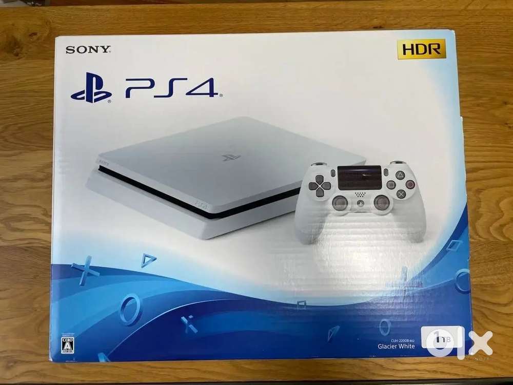 SONY PS4 PlayStation 4 Slim CUH-2200B B02 Glacier White HDD 1TB