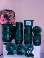 SONY E MOUNT & A Mount Lenses -28mm f2.8, 50mm f1.7, 150-600mm G2 VR