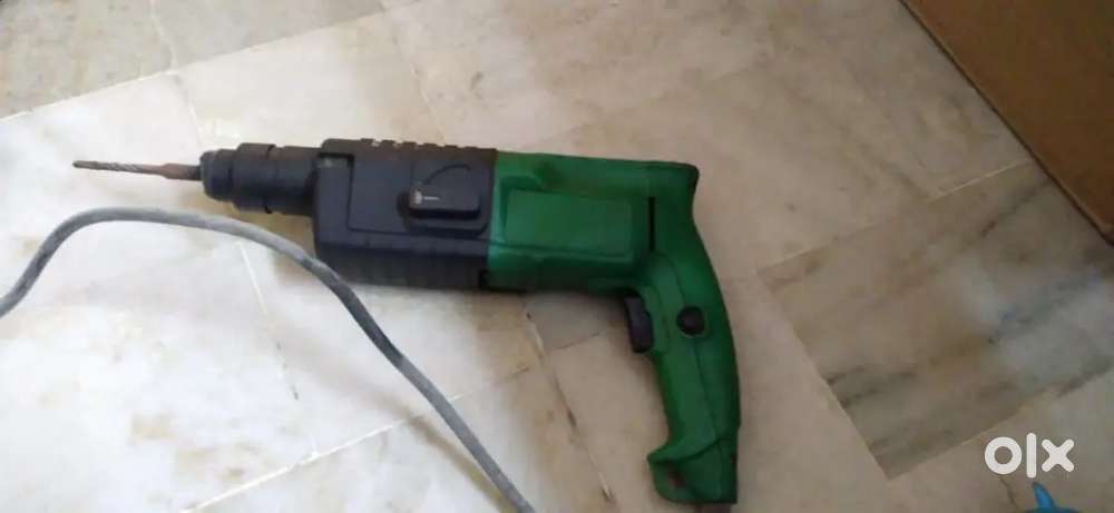 Drill machine 2 year old working