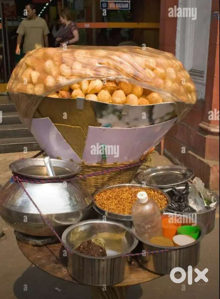 Panipuri ka Stall lgana he, maal pura hm banake denge