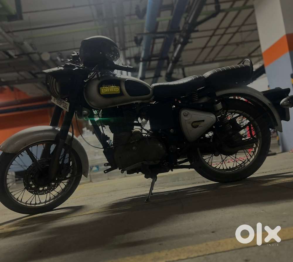 Royal Enfield classic 350 2018 model - silver