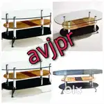 New wooden base with glass top centre table coffee table tea table