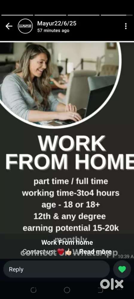Work from home