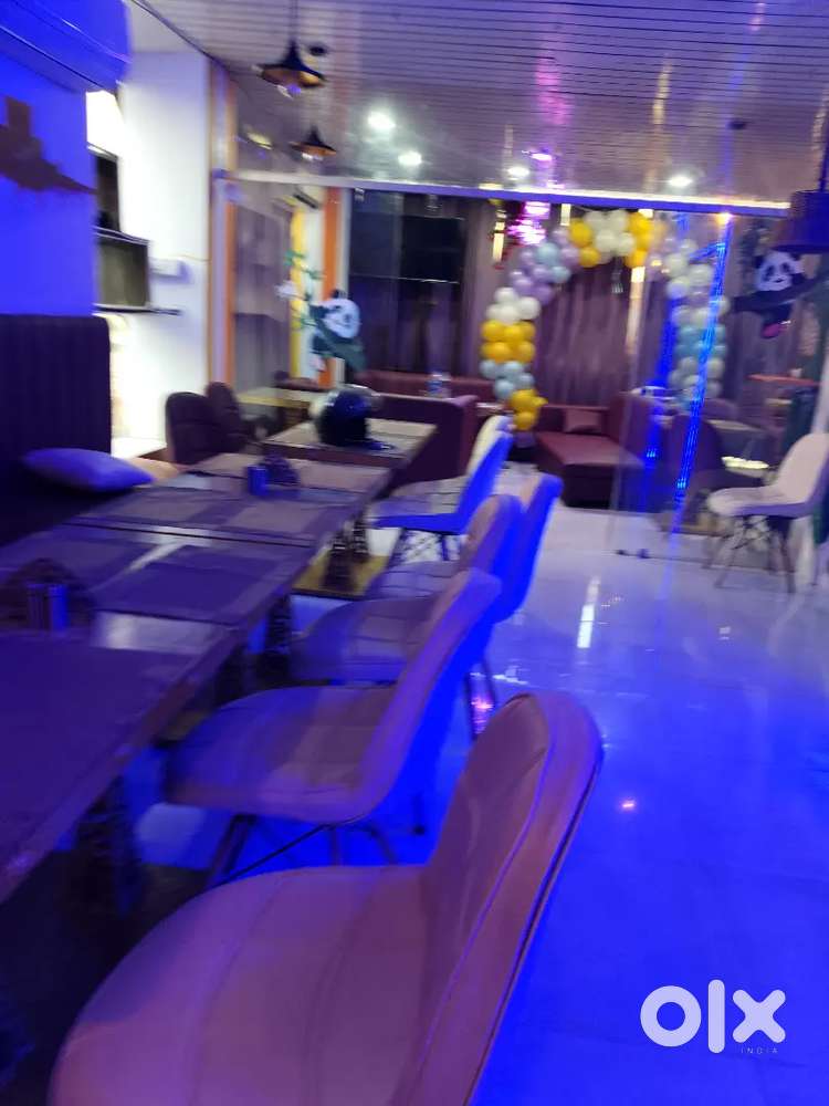1250sqft fully furnished running restaurant for lease in Kiit Square.