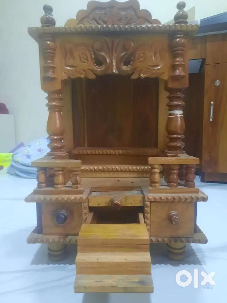 Wooden pooja Mandir