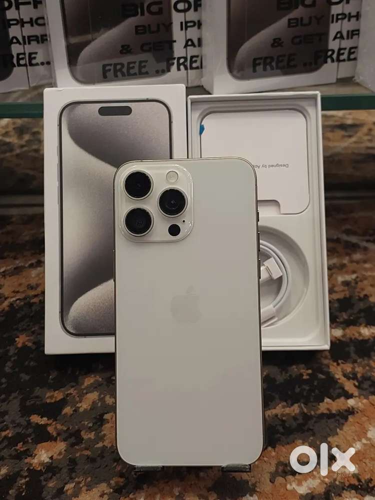 IPHONE 15 PRO MAX REFURBISHED MOBILE MULTI COLOUR AVAILABLE 512GB BUY