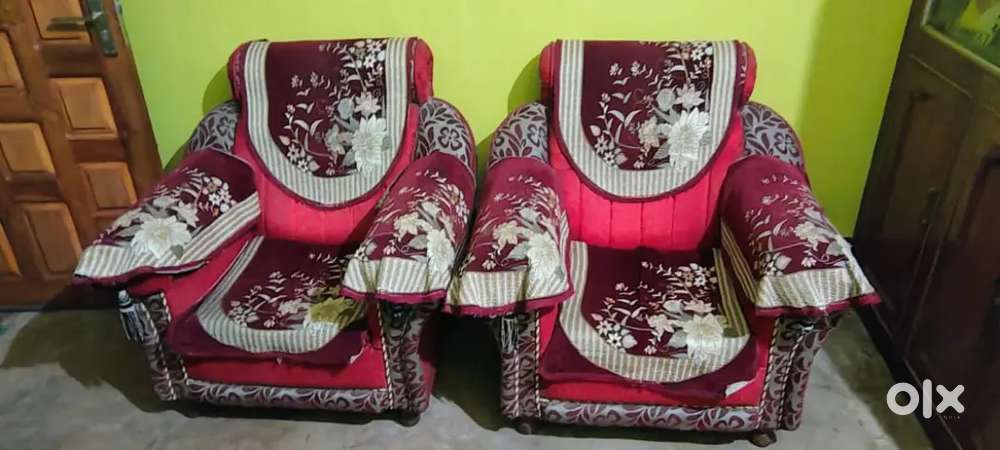 Sofa with fully furnished and comfortable