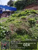 On road margin land for sale