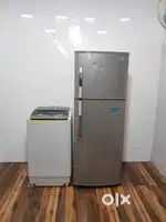 Onida splash top load fully automatic washing machine and refrigerator