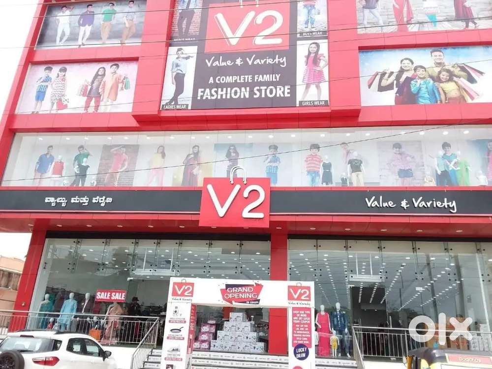 Need for !! V 2 MALL !! fresher and experience candidates