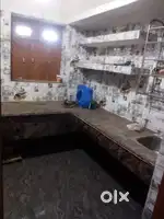 2BHK flat fully tiled at ground floor with four wheeler parking