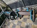 Rubber sheet roller machine