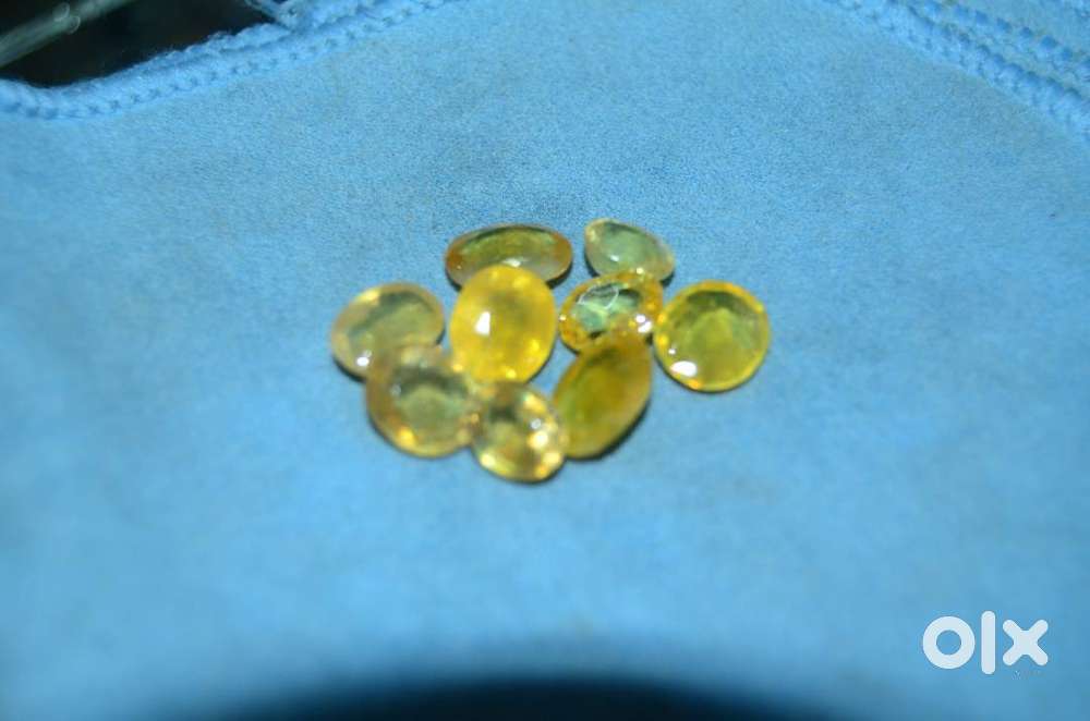 Natural New Bangkok Pukhraj // Yellow Sappire 1500 per Ratti