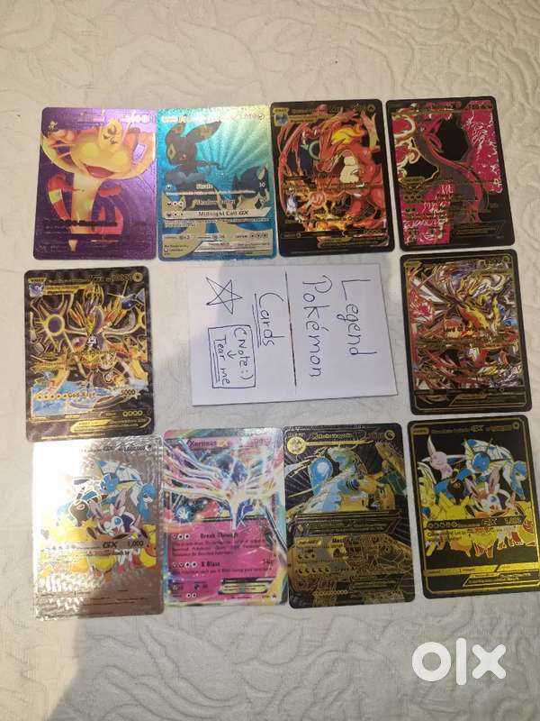 10 Super Legendary Pokémon Cards For Sale + A Free Pokémon Card Holder
