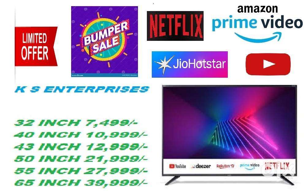 40 INCH SMART LED 4K UHD @ 10999/-