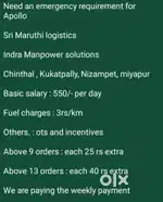 Delivery executive