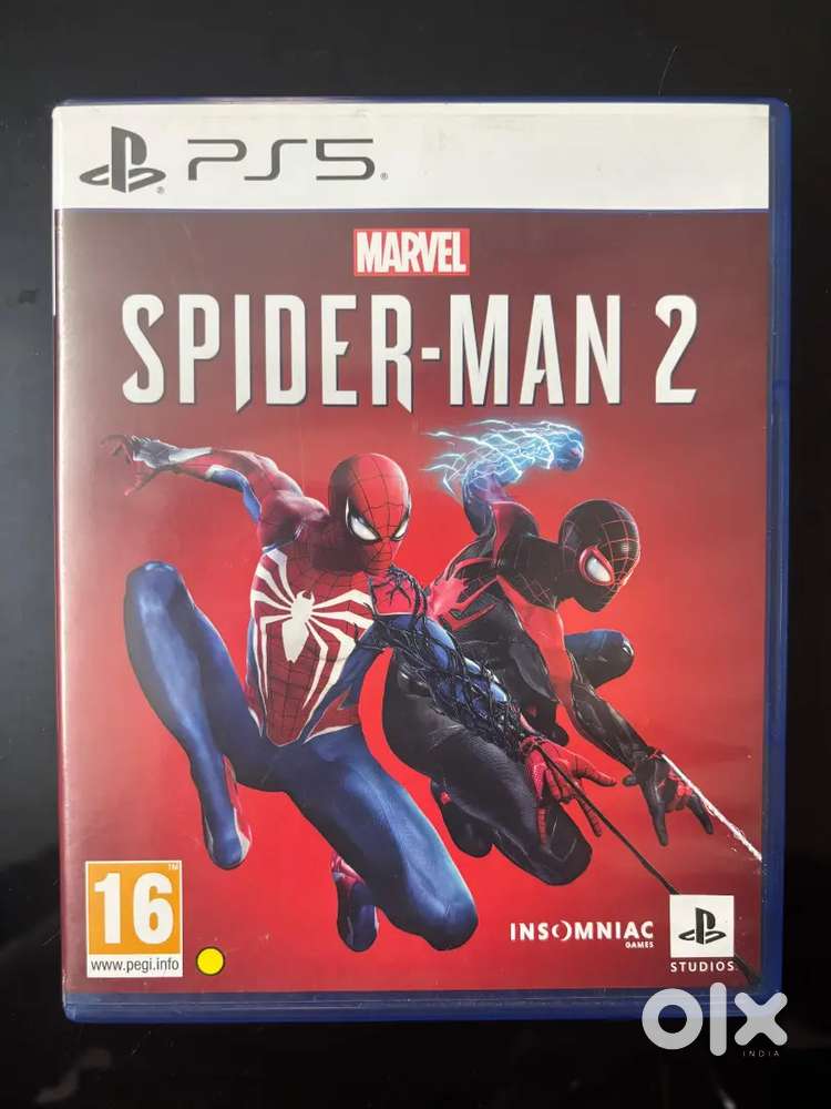 Spiderman 2 ps5 game disc