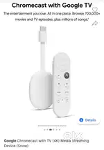 Google Chromecast 4K with Remote