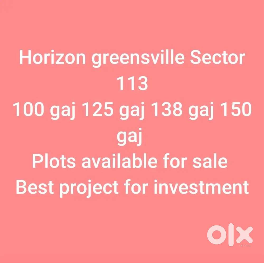 100 gaj plot horizon greensville Mohali