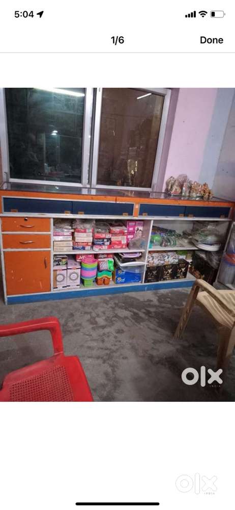 Counter and Racks for Shop on Sale