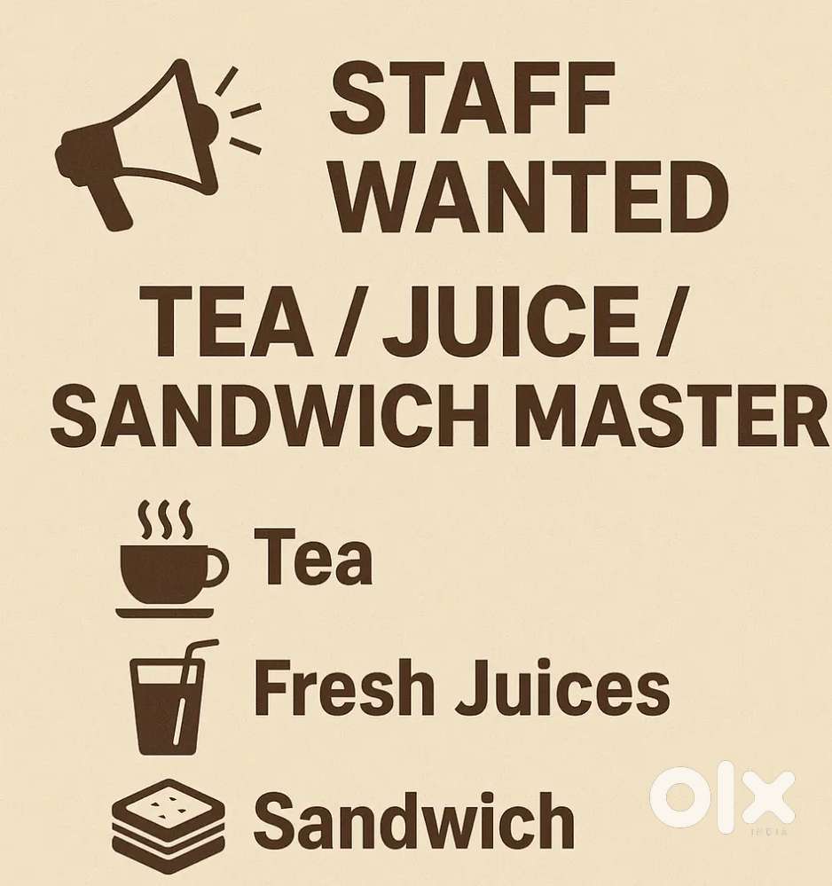 Tea / Juice / Sandwich Master