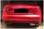 Audi A4 2009-11 rear bumper diffuser with tips