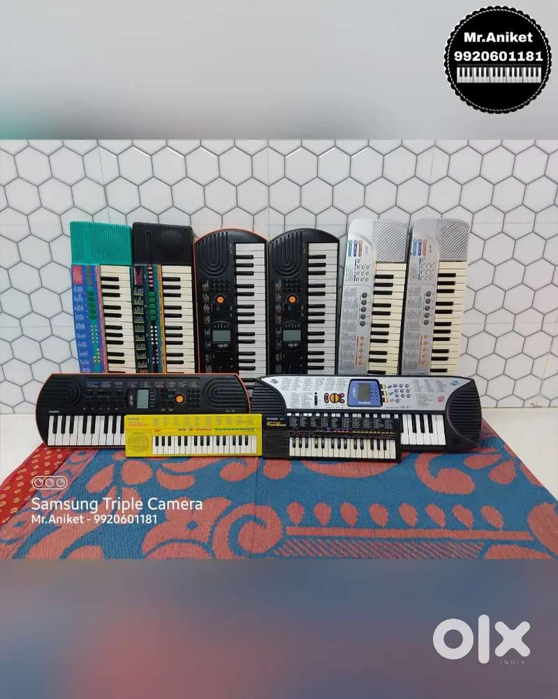 All' Type's Of Casio Piano Keyboard Available...