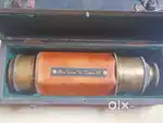 Vintage Brass Telescope with Wooden Box