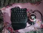 One hand keyboard and mouse