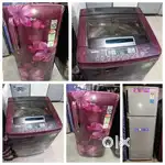 @5 YEAR WARRANTY ( FRIDGE ) FREE DELIVERY GREAT CONDITION