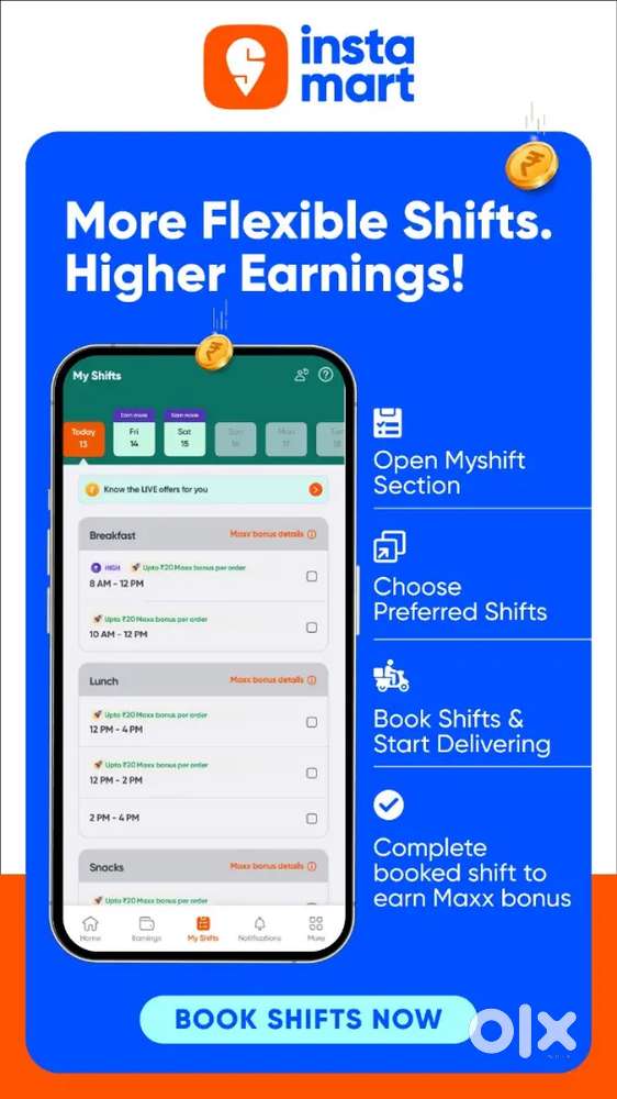 Swiggy Instamart Delivery Executive