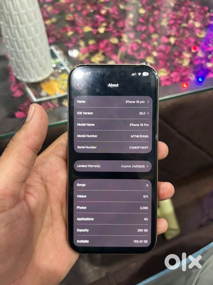 i phone 16 pro 256 Gb