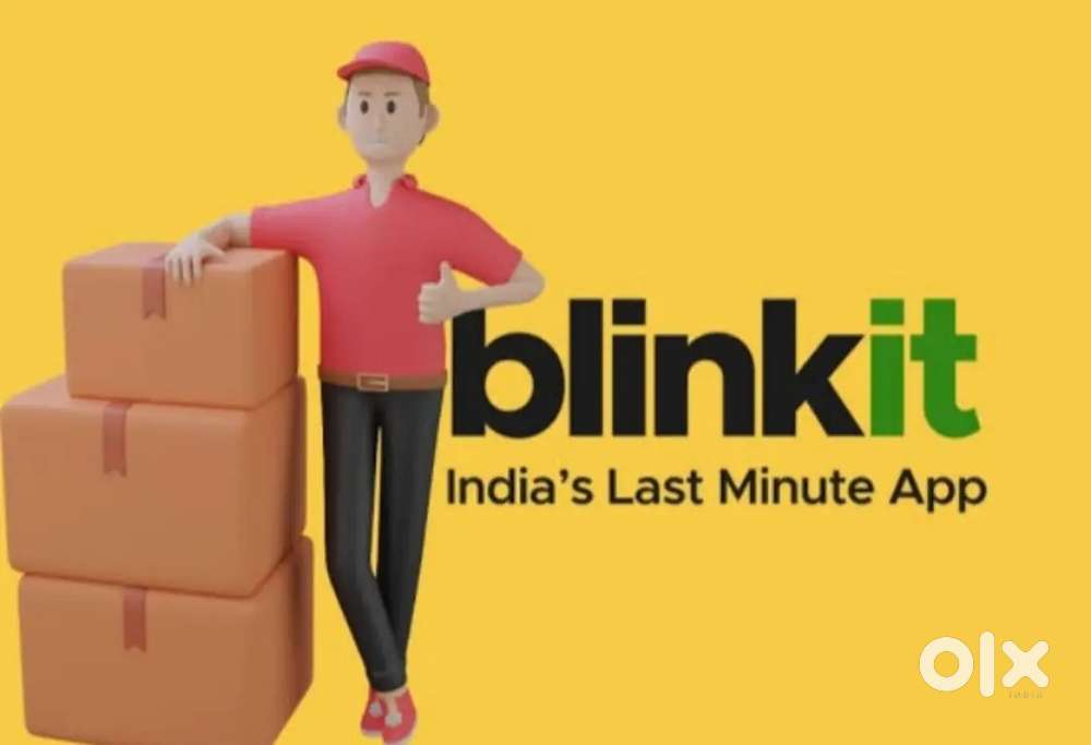 Blinkit delivery boy