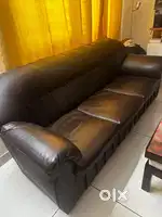 Black sofa 3+1