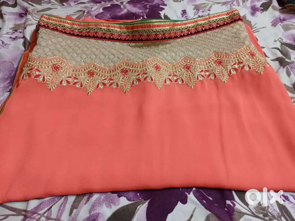 Two beautiful sarees in new condition n latest style
