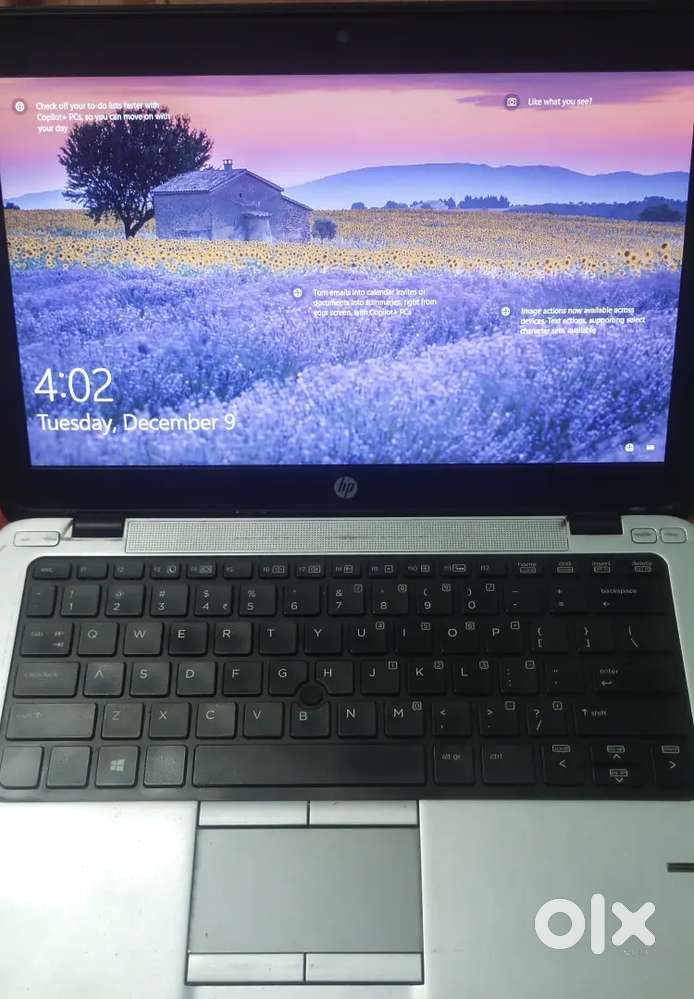 Laptop elitebook hp 8gb ram 256