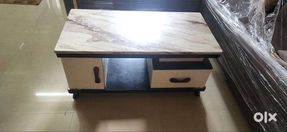 Centre table with marble top