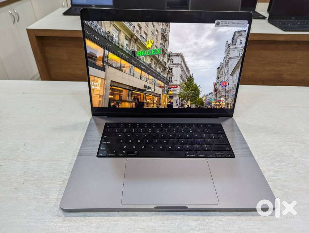 Apple laptops with Mac Book M1 Pro 16 2021 10 core CPU and 10-coreGPU