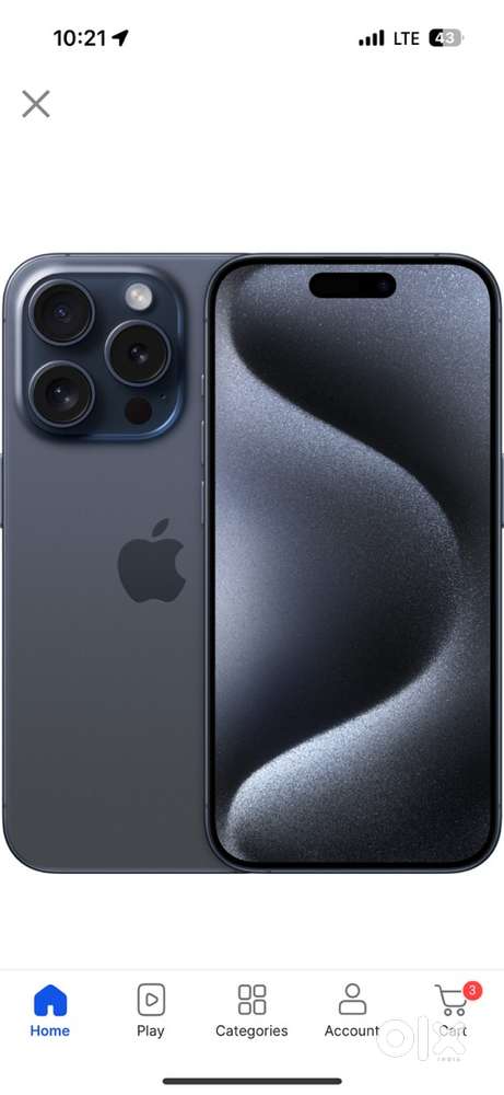 Iphone 15 pro 128 gb