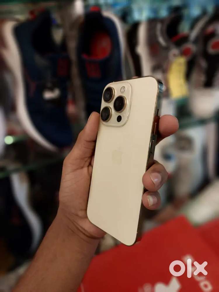 IPhone 14 pro 128gb gold colour condition is good battery 93% health