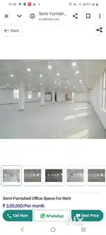Unfurnished area available for all kind of commercial work mansarover